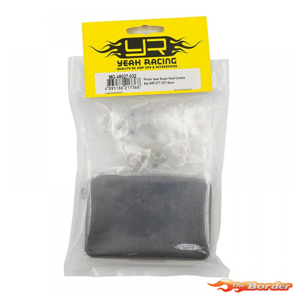Yeah Racing 48DP Super Hard Pinion Combo 27T-32T 6pcs. 48027-032 - Afbeelding 3
