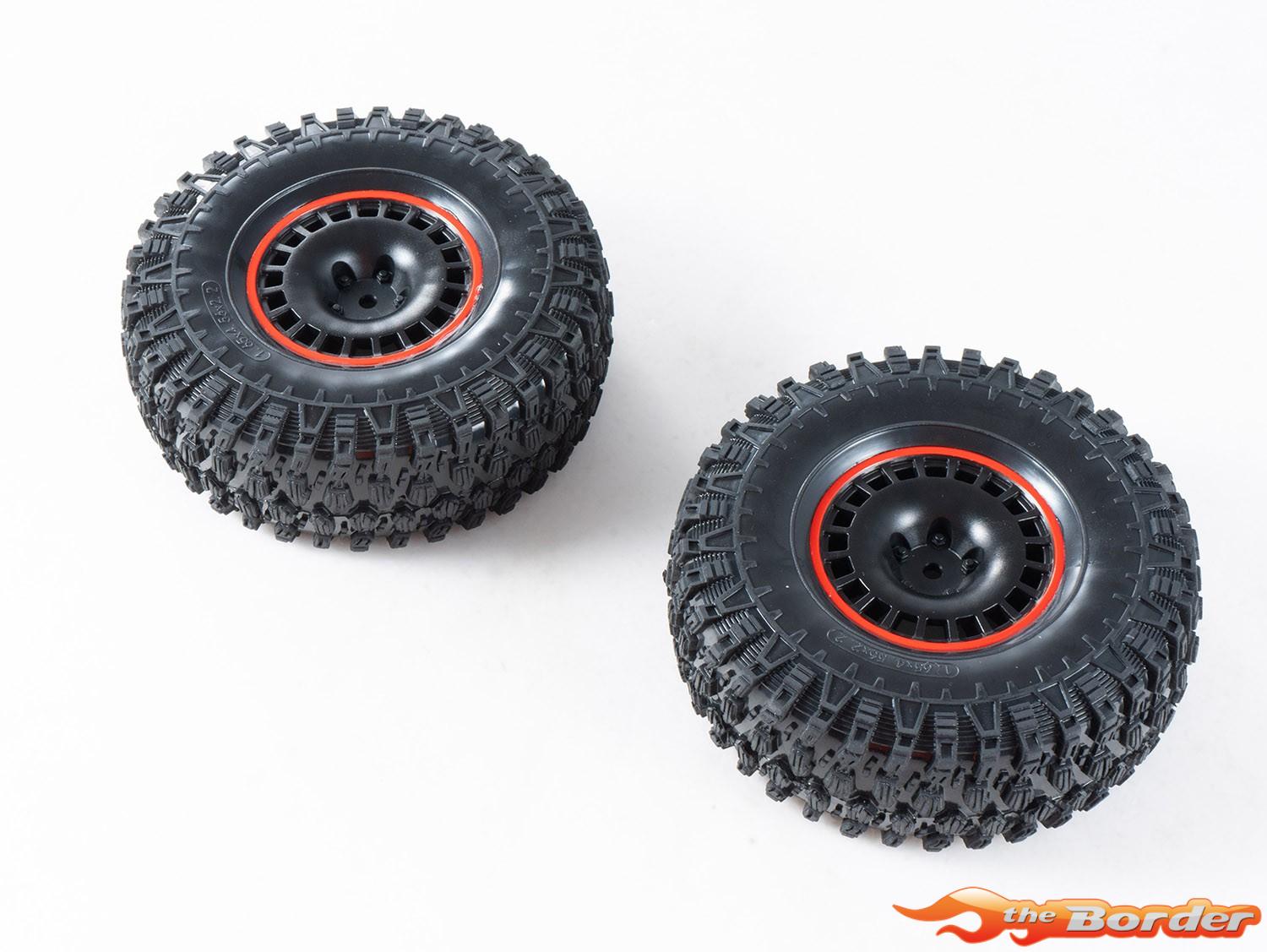 FMS 1/10 Canyon - YK10 Tires set Glued FMSC21100
