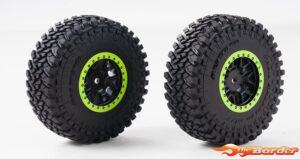 FMS 1/18 Bronco U4 - FSC18 Tires Set (Green, 2 Pairs) FMSC22213
