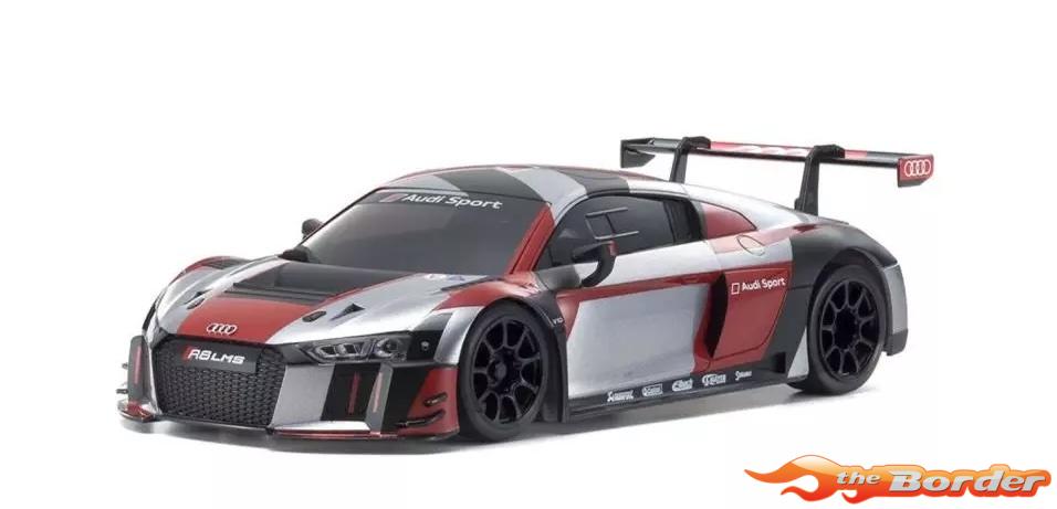 Kyosho Mini-Z MR04 RWD Audi R8 LMS 2015 Red-Grey 32357RGB - Afbeelding 3