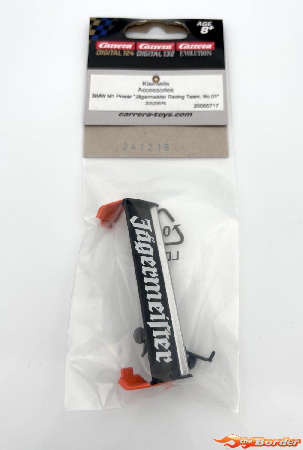 Carrera 124 Small Parts - BMW M1 Procar Jagermeister No.1 85717