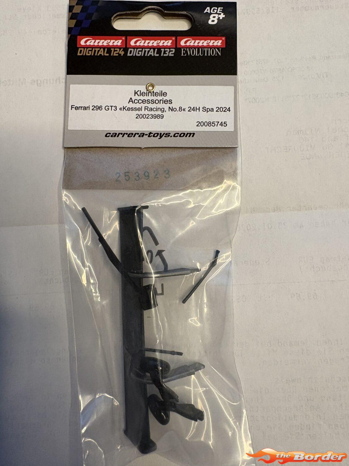 Carrera 124 Small Parts - Ferrari 296 GT3 Kessel Racing No.8 85745 - Afbeelding 2