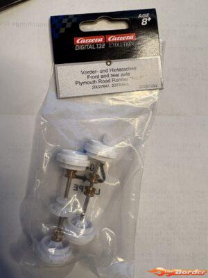 Carrera 132 Front & Rear Axle Set - Nascar 91092