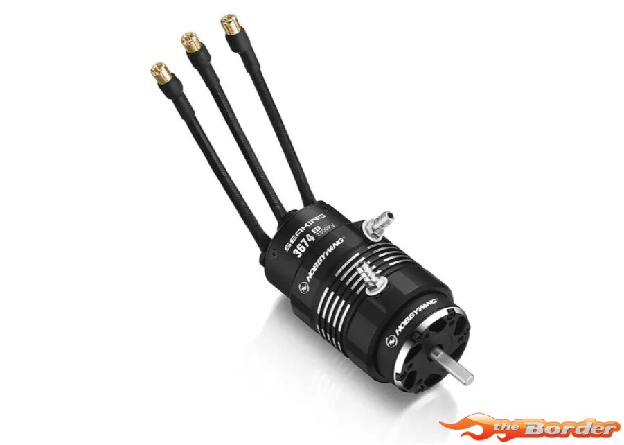 Hobbywing Seaking 2040SL 4000KV V2 Brushless Motor for Boats 30419010 - Afbeelding 2