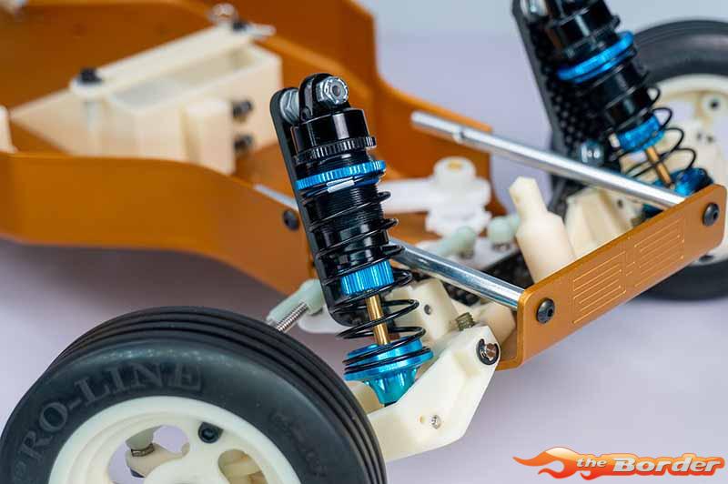 Koswork RC10 Big Bore 12mm Buggy Shock Set (F&R) (4) Blue/Black KOS04191-5B
