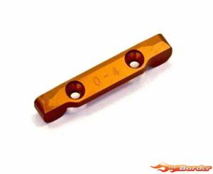 Kyosho Alu Rear Suspension Holder Mini-Z AWD DWS (Caster 0 Toe 4) MDW102B-04