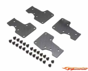 Kyosho Carbon Rear Lower Plate MP11 (4) IFW706