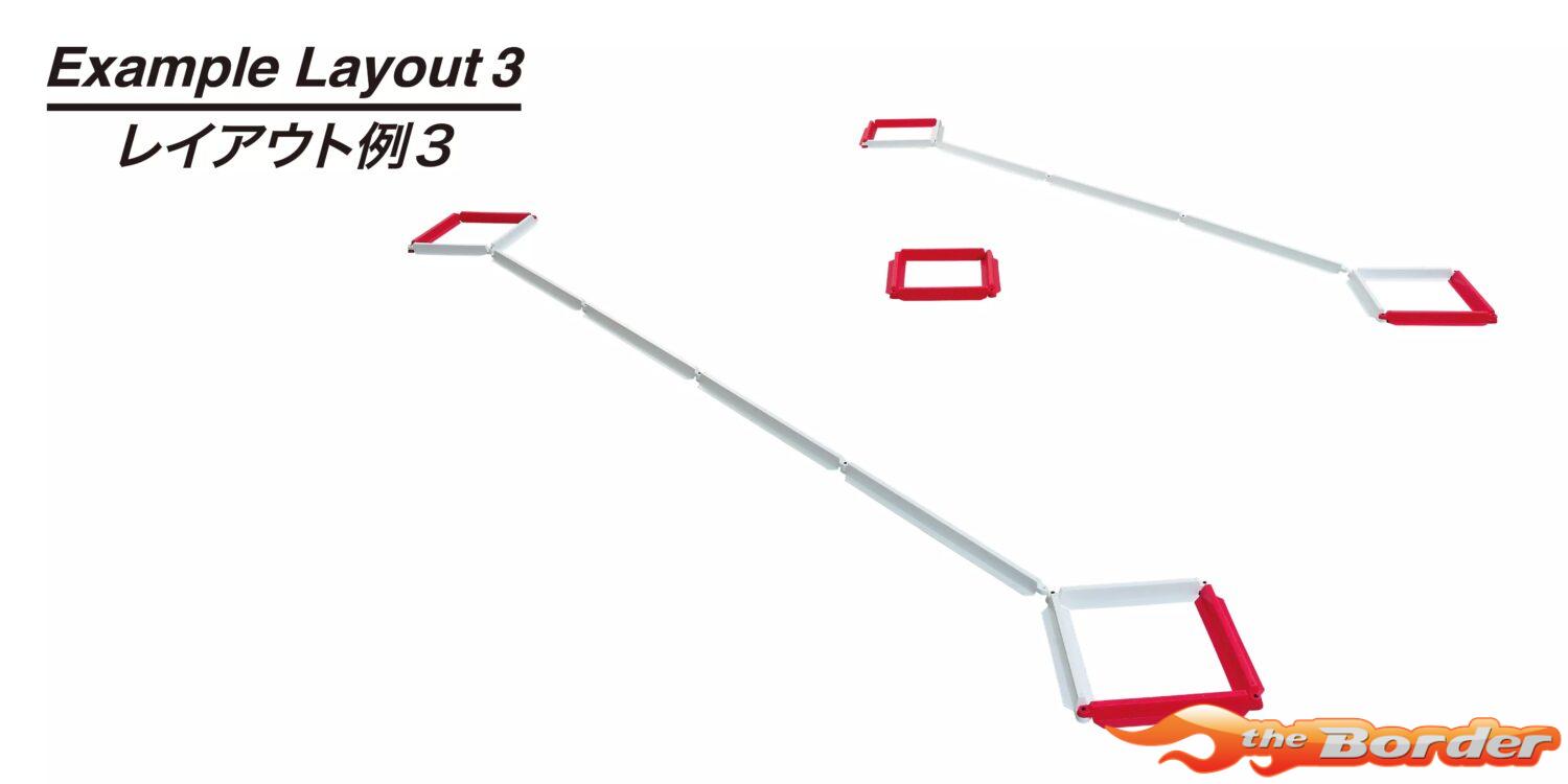 Kyosho Mini-Z Grand Prix Circuit Fense Set (27pcs) 87131B - Afbeelding 5