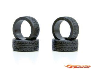 Kyosho Radial Tire (2X Shore) Narrow (4pcs) MZT102-2X