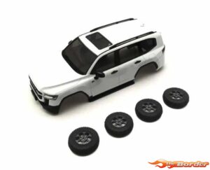 Kyosho Toyota Land Cruiser 300 GR Sport White Mini-Z 4x4 MXBT13PW