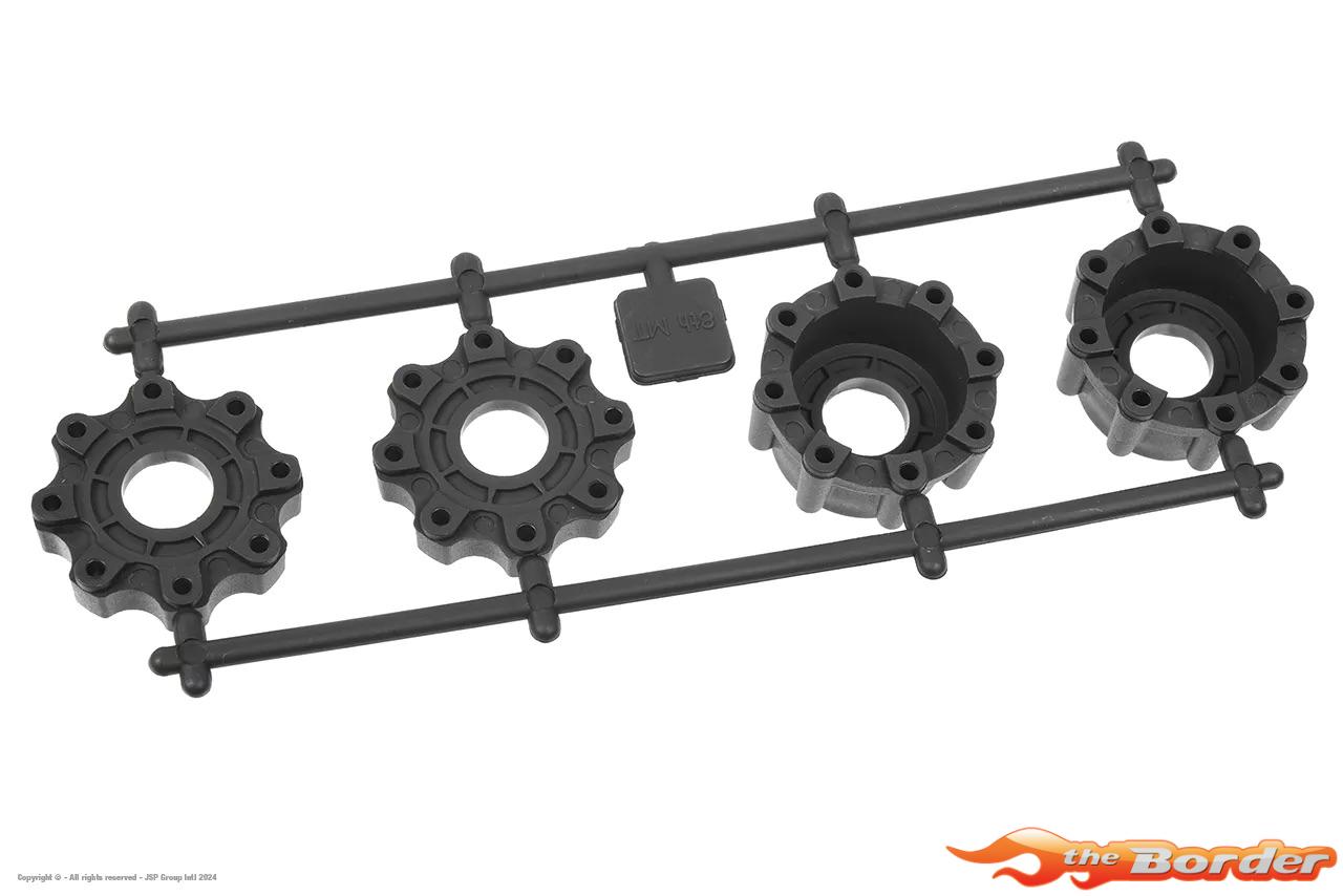 LouiseRC 1/8 MT Removable Hex 17mm + Screws LR-TS-REM-HEX-8th-MT - Afbeelding 4