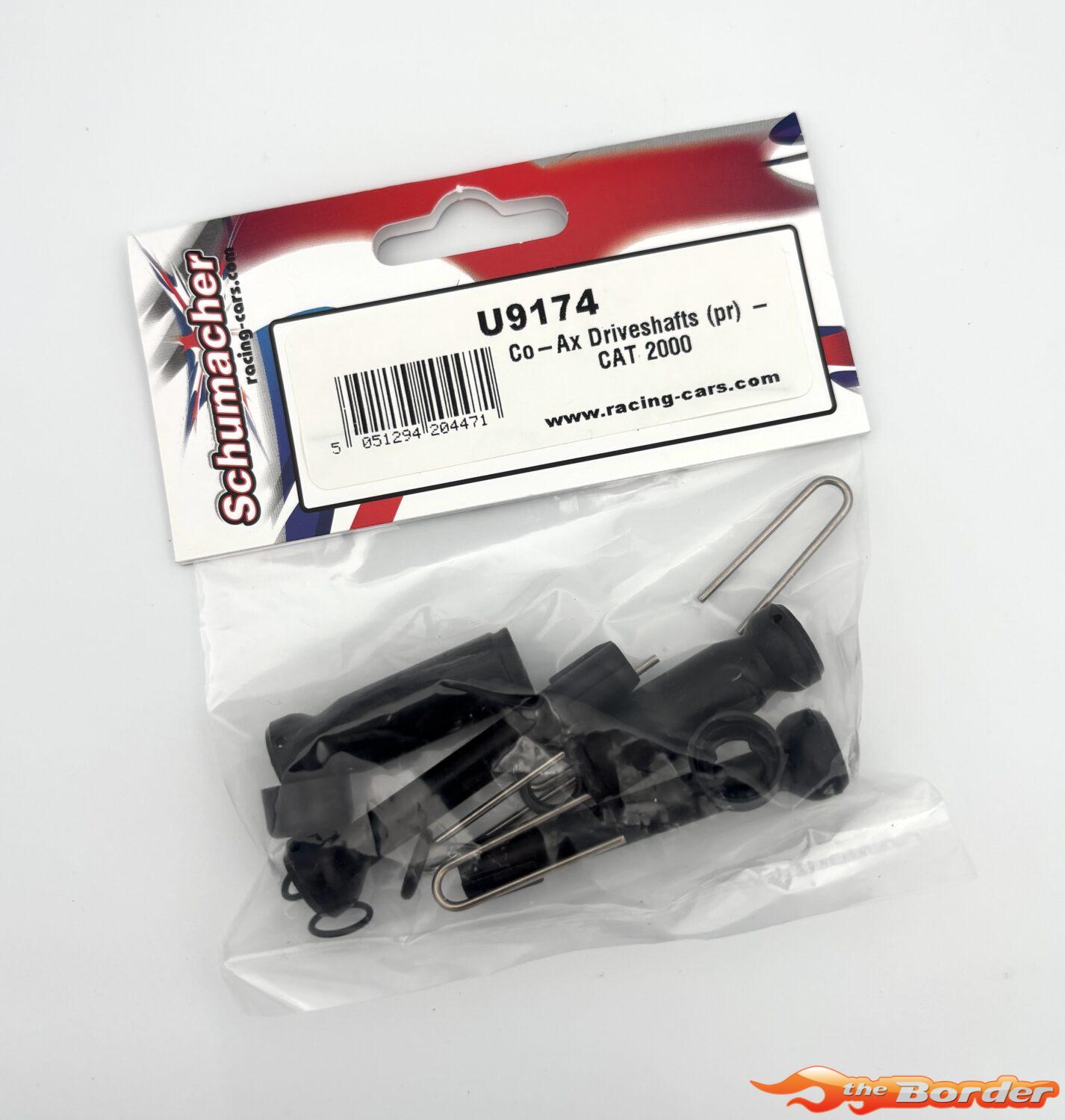 Schumacher Co-Ax Driveshafts (2) - CAT 2000 U9174