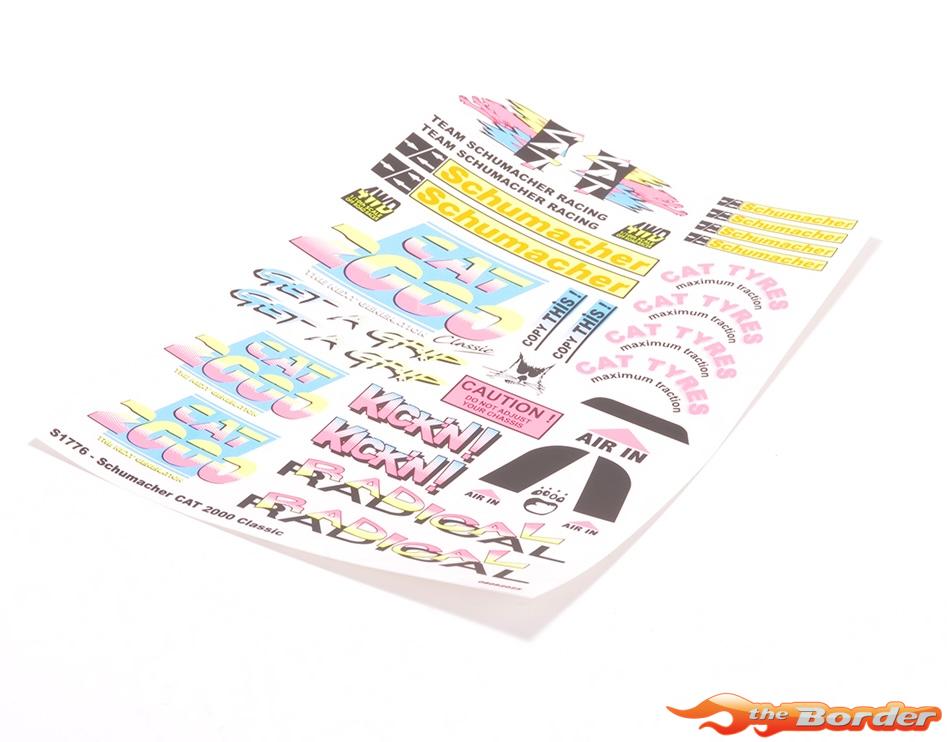 Schumacher Decal - CAT 2000 Classic U9368