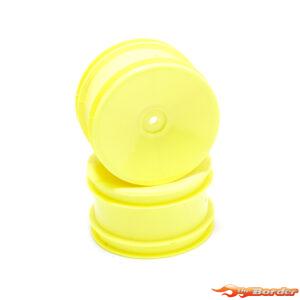 Schumacher Rear Wheel; Smooth - 2.2 - Yellow U9394