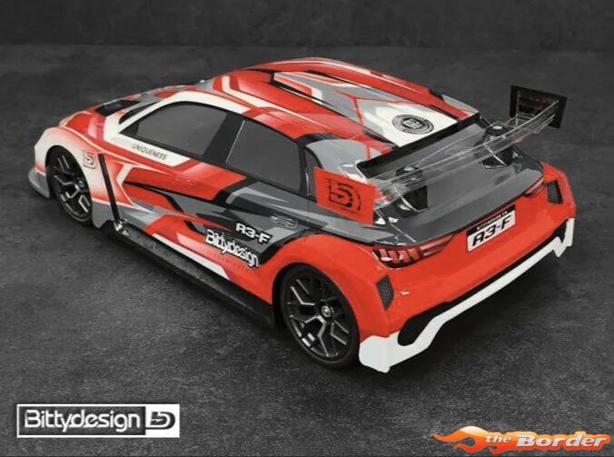 BittyDesign A3-F 1/10 FWD Body 190mm BD-FWD-190A3F - Afbeelding 3