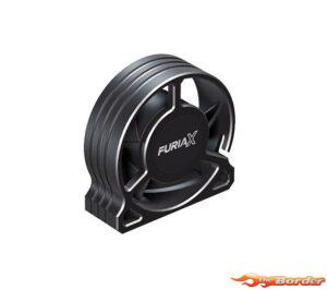 SkyRC FuriaX Aluminium Vertical Fan Kit Black 400038-B1