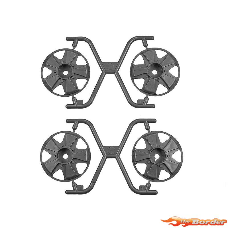 Tamiya Porsche 911 VIP Y-Spoke Wheel Caps (4) 19335704