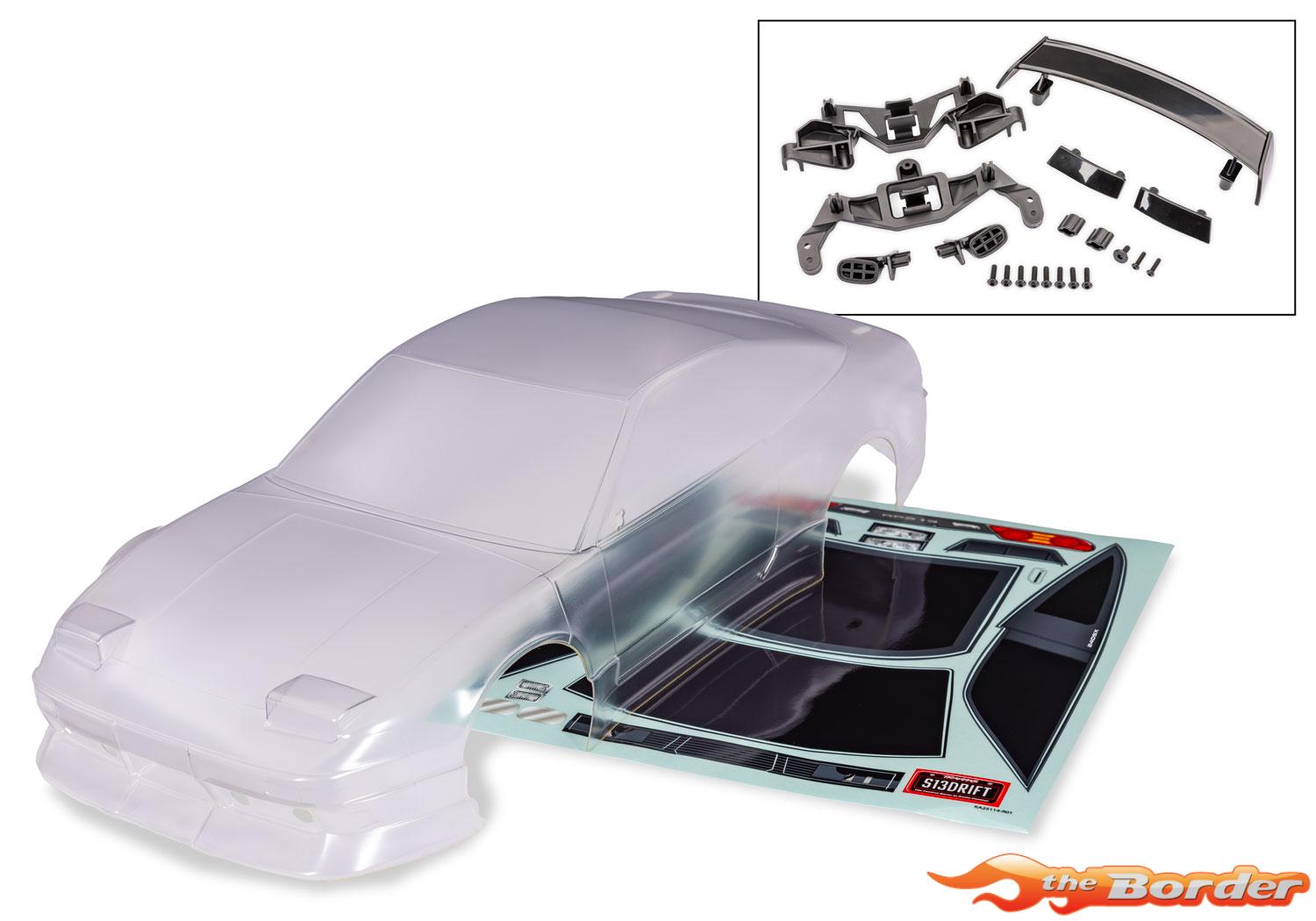 Traxxas 4-Tec Drift Nissan 240SX Clear Body 10515