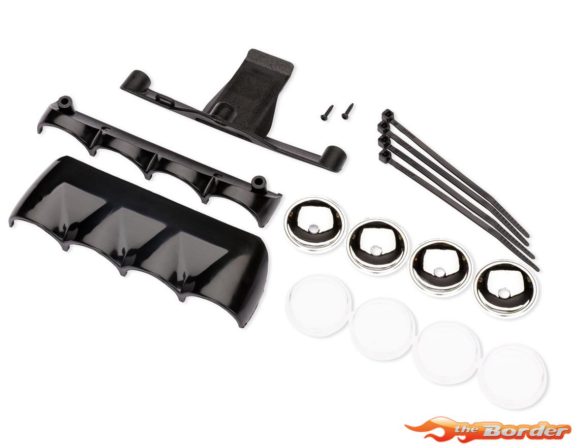 Traxxas Black LED Light Pod Housing (Ford RS200) 10884-BLK