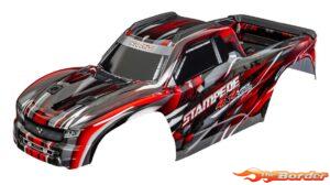 Traxxas Body Stampede 4x4 Blue 9014-RED