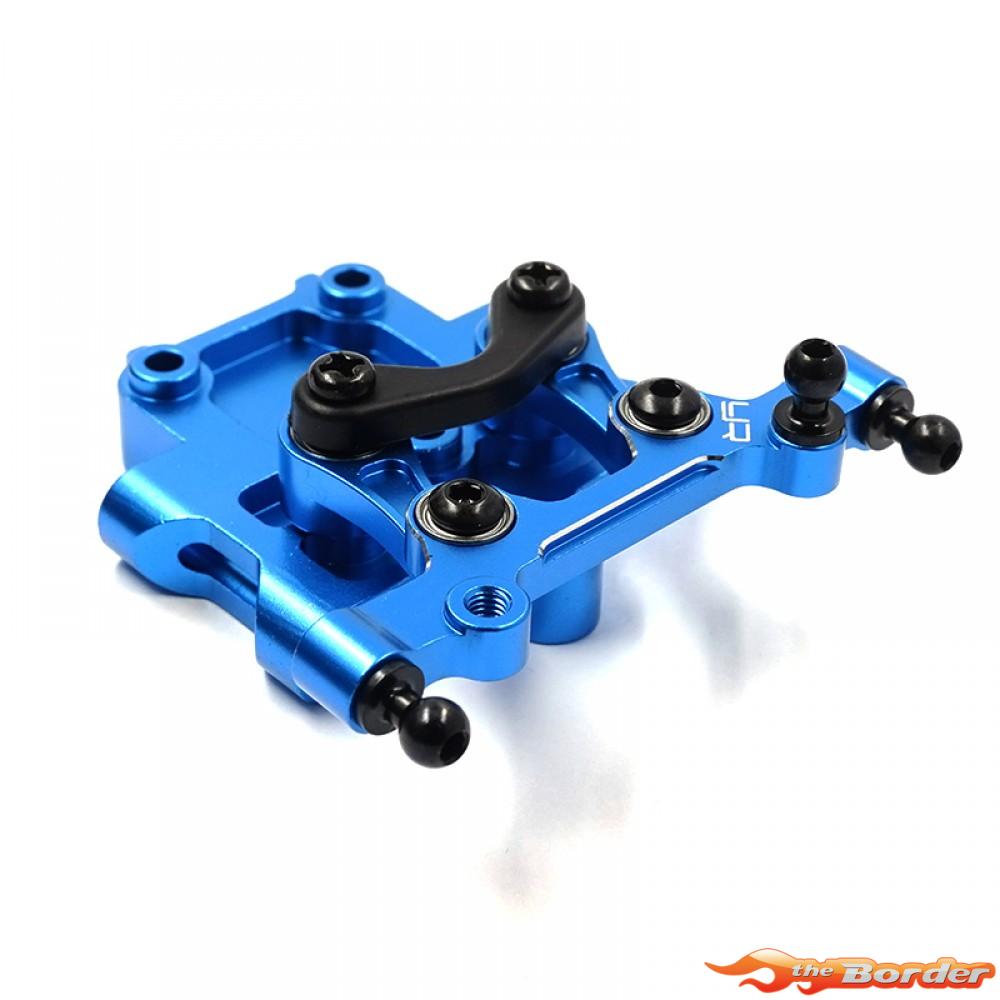 Yeah Racing Aluminium Bearing Steering Set for Tamiya DT-04 TADT-004BU - Afbeelding 4