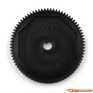 Yeah Racing Delrin 48DP 77T Spur Gear for Tamiya XV-01 DB02 TAXV-015BK