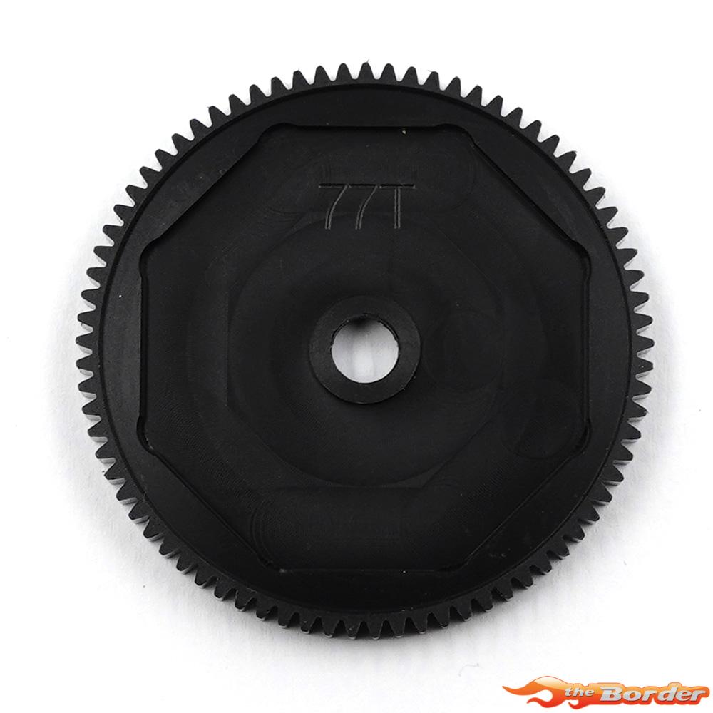 Yeah Racing Delrin 48DP 77T Spur Gear for Tamiya XV-01 DB02 TAXV-015BK