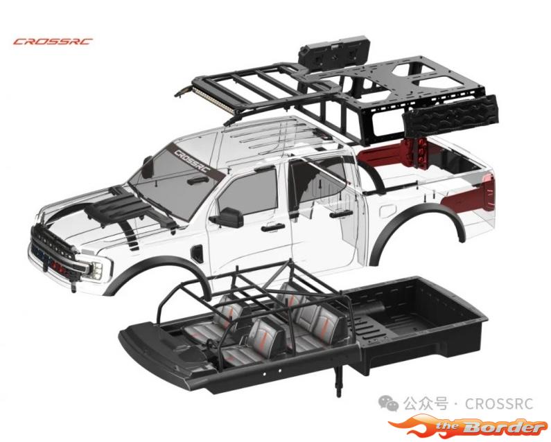 CrossRC Emo XX2 1/5 RTR Brushless Crawling Kit (Orange) 90100260 - Afbeelding 28