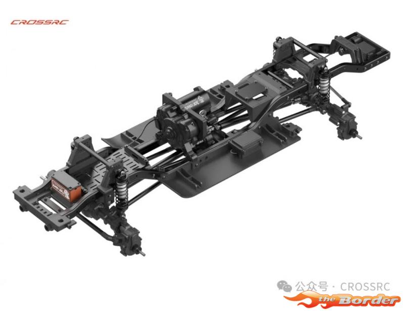 CrossRC Emo XX2 1/5 RTR Brushless Crawling Kit (Orange) 90100260 - Afbeelding 11