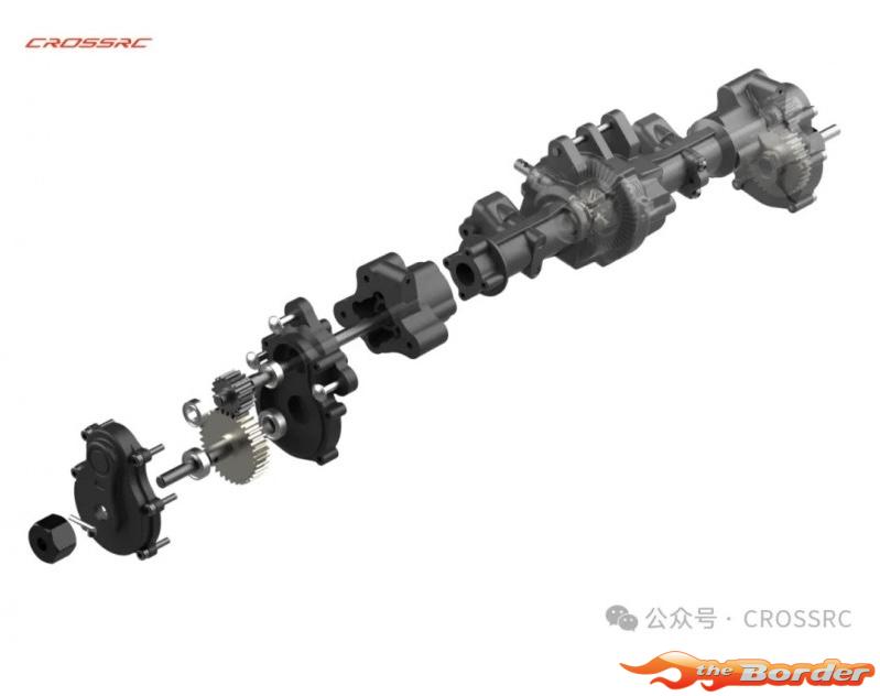 CrossRC Emo XX2 1/5 RTR Brushless Crawling Kit (Orange) 90100260 - Afbeelding 16