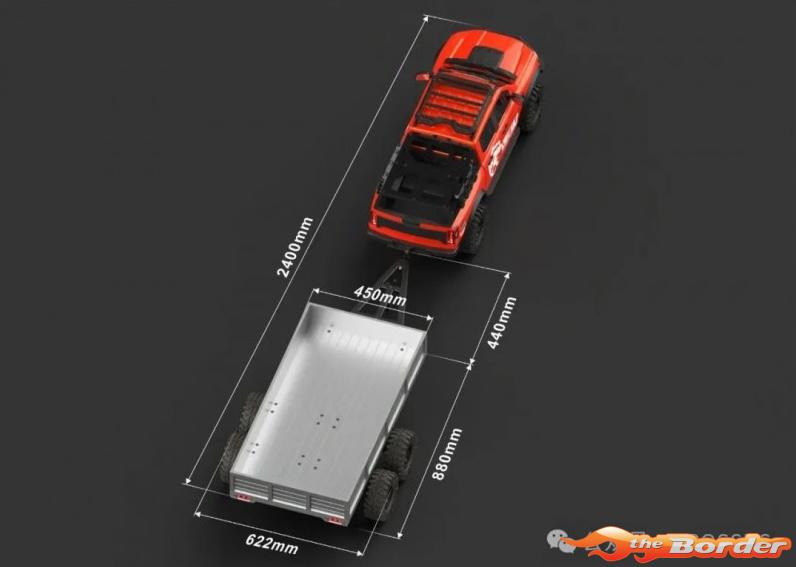 CrossRC Emo XX2 1/5 RTR Brushless Crawling Kit (Orange) 90100260 - Afbeelding 23