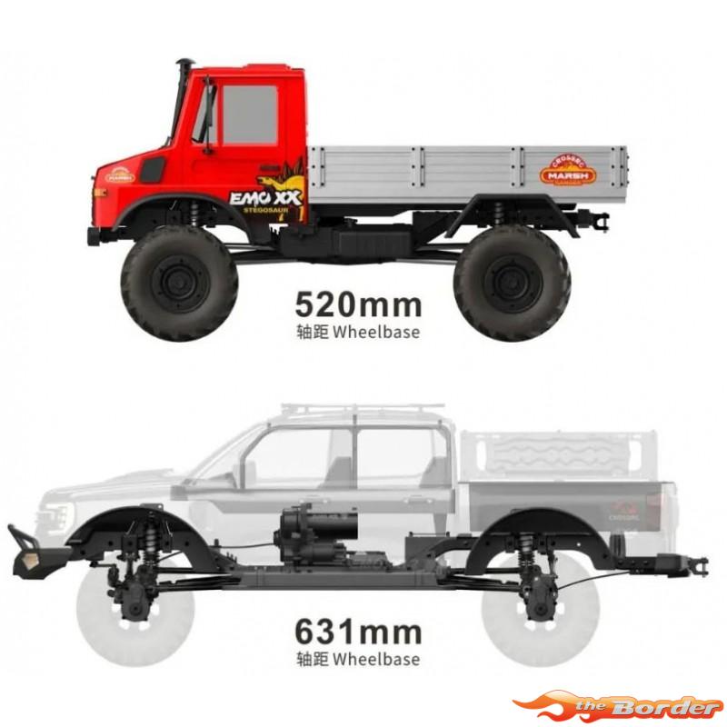 CrossRC Emo XX2 1/5 RTR Brushless Crawling Kit (Orange) 90100260 - Afbeelding 7