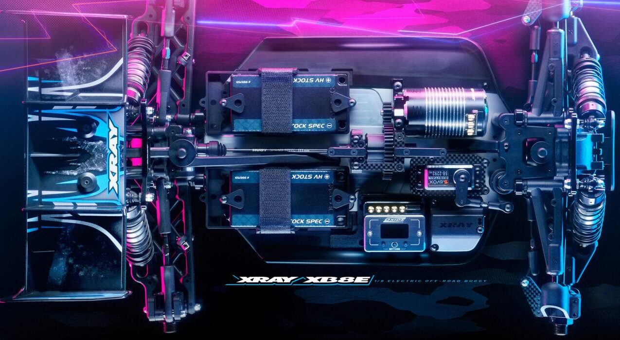 XRAY XB8E 2026 Specs - 1/8 Luxury Electric Offroad Car Kit 350163 - Afbeelding 8