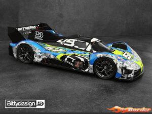 BittyDesign 499R Clear HyperCar Body 1/10 190mm TC BDLMH-190499R