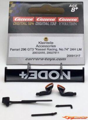 Carrera 132 Small Parts - Ferrari 296 GT3 Kessel Racing 91317