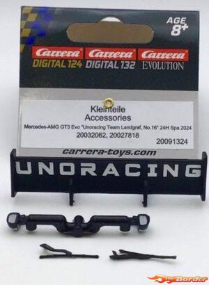 Carrera 132 Small Parts - Mercedes-AMG Unoracing No.16 GT3 91324