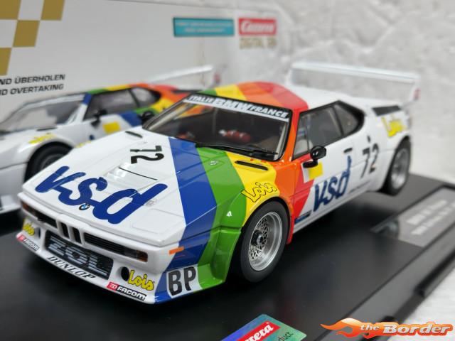 Carrera Digital 124 BMW M1 Procar Zol Auto No.72 24H 1981 23935 - Afbeelding 3