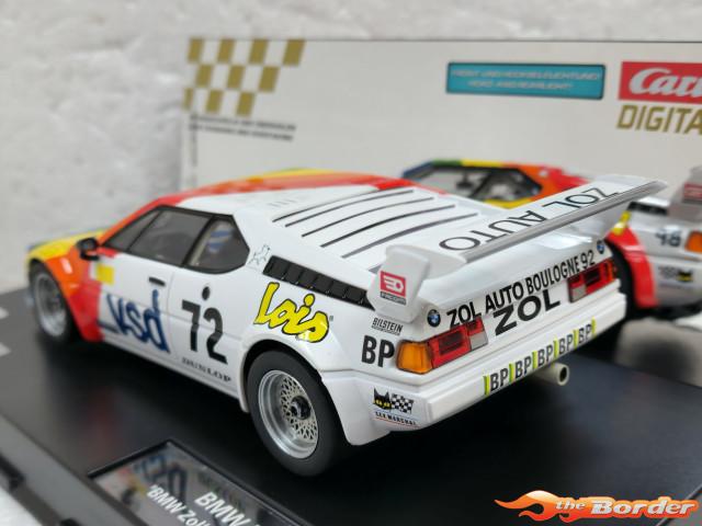 Carrera Digital 124 BMW M1 Procar Zol Auto No.72 24H 1981 23935 - Afbeelding 2