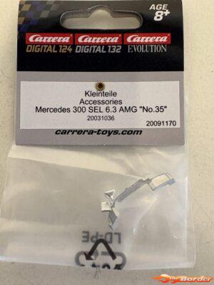 Carrera 132 Small Parts - Mercedes 300SEL 6.3 AMG 91170