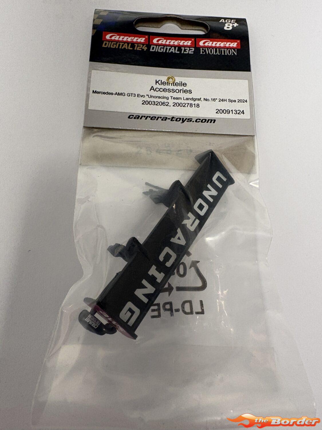 Carrera 132 Small Parts Mercedes-AMG Unoracing No.16 GT3 91324 - Afbeelding 2