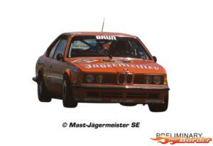 Carrera Digital 132 BMW 635 CSI Jägermeister H.J.Stuck No.6 32108