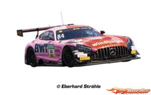 Carrera Digital 132 Mercedes-AMG GT3 Team Landgraf No.84 32116