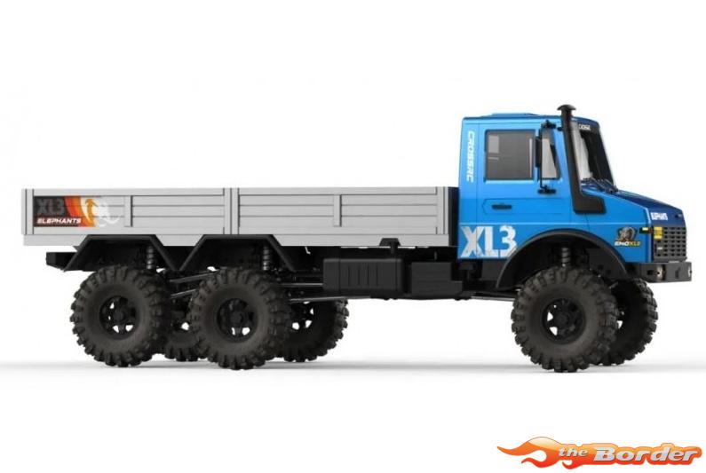 CrossRC Emo XL3 1/8 RTR 775 Brushless Crawling Kit (Blue) 90100252 - Afbeelding 4