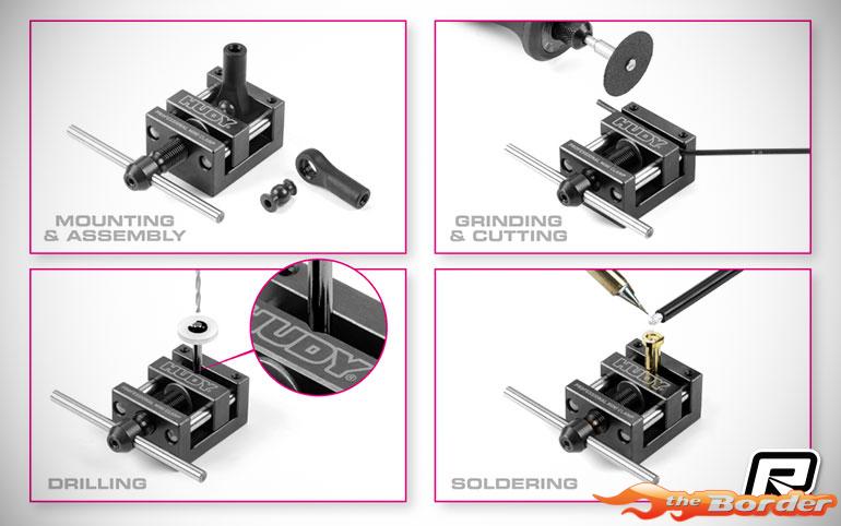 Hudy Steel Mini Clamp Extra Hard Steel H101600 - Afbeelding 3