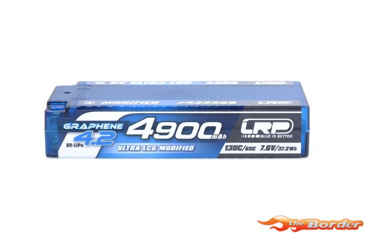 LRP HV Ultra LCG Modified Spec Shorty Graphene-4.2 4900mAh Hardcase Battery 7.6V LiPo 130C/65C 433288 - Afbeelding 3