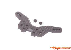 Schumacher C/F Low Rear Shock Tower (-3mm) LD2/LD3 U9405