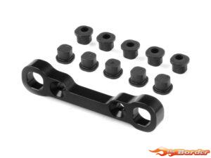 XRAY XB8 Alu Rear Extra Lower Susp.Holder -Semi-Split Bulkhead - F 353337