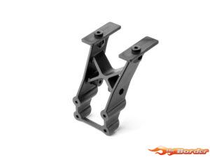 XRAY XB8 Composite Rear Wing Holder - Extended Support Area 353527