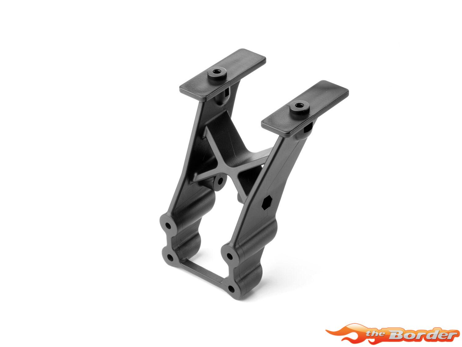 XRAY XB8 Composite Rear Wing Holder - Extended Support Area 353527