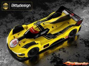 BittyDesign 499R Clear HyperCar Body 1/10 190mm TC BD-LMH-190499R